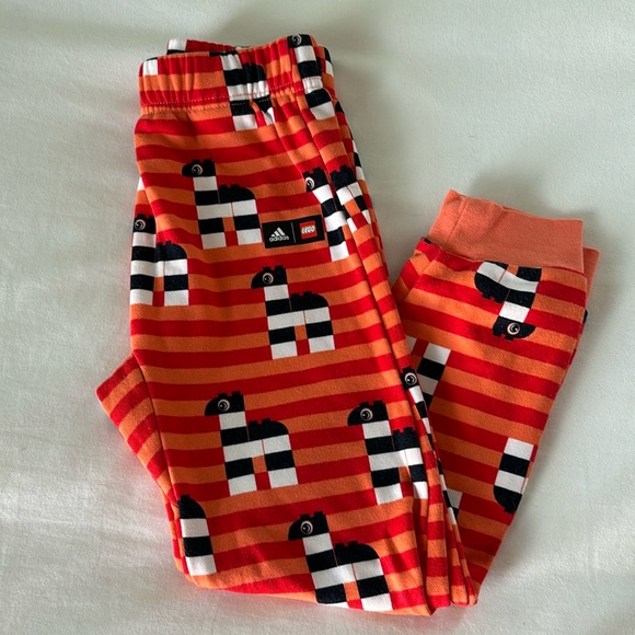 adidas Other - Adidas x LEGO Stripe Joggers Kids Size 3-4 Years Unisex Limited Edition!
